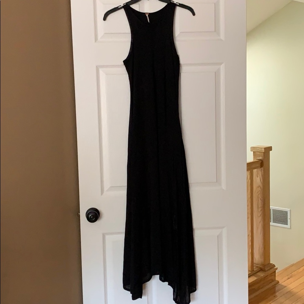 Beautiful black maxi dress by free people